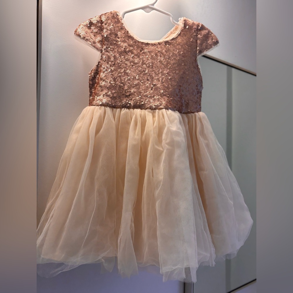 Sequin Top Tulle Dress